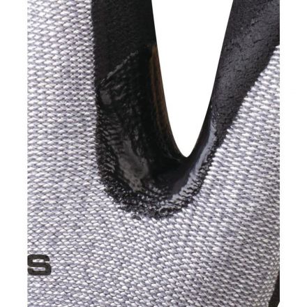 Перчатки DELTA PLUS VECUTC01GR10 защитные от порезов с нитр.цв.серый р.10