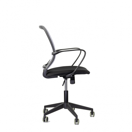 Кресло М-806 Хэнди/Handy blackPL Ср JD-09/D26-28 (серый/черный) Кресло М-806 Хэнди/Handy blackPL Ср JD-09/D26-28 (серый/черный)