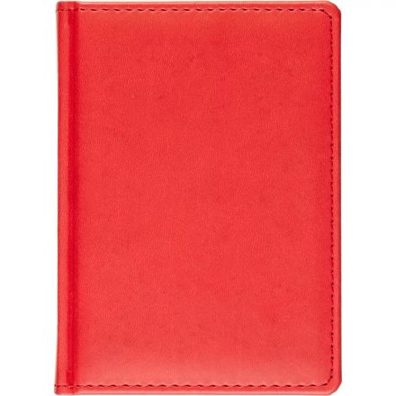 Ежедневник недатированный красный,А6,110х155мм,176л,ATTACHE Сиам