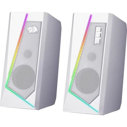 Акустическая система Redragon Anvil (71775) белый,5 Вт,RGB,USB+3.5мм
