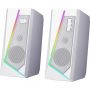 Акустическая система Redragon Anvil (71775) белый,5 Вт,RGB,USB+3.5мм