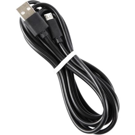 Кабель USB 2.0 - MicroUSB, М/М, 2 м, Red Line, чер, УТ000009511