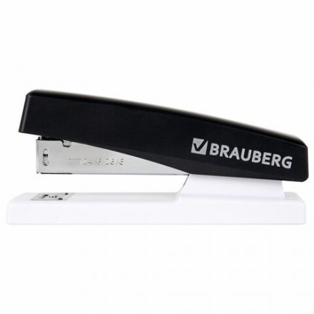 Степлер №24/6, 26/6 BRAUBERG "STYLE MAX", до 30 листов, черный, 272749 Степлер №24/6, 26/6 BRAUBERG "STYLE MAX", до 30 листов, черный, 272749