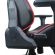 Кресло компьютерное BRABIX "GT Carbon GM-120", две подушки, экокожа, черное/красное, 531931