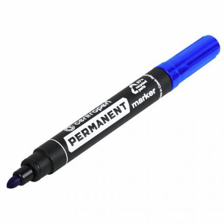 Маркер перманентный CENTROPEN 8566, СИНИЙ, круглый наконечник, 2,5 мм, 5 8566 0106 Маркер перманентный CENTROPEN 8566, СИНИЙ, круглый наконечник, 2,5 мм, 5 8566 0106