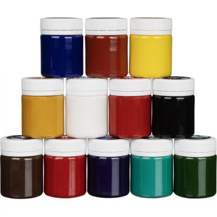 Художественная гуашь Гамма 12 цветов