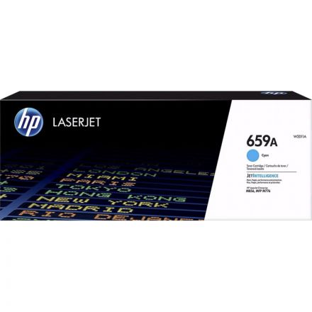 Тонер-картридж HP 659A W2011A голубой для LJ M856/M776