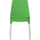 Стул для столовых EL_SHT-S75 пластик зеленый/хром лак 140361