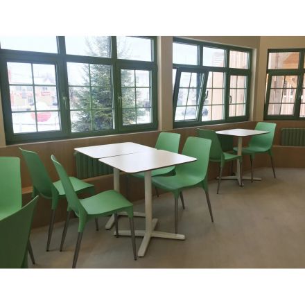 Стул для столовых EL_SHT-S75 пластик зеленый/хром лак 140361 Стул для столовых EL_SHT-S75 пластик зеленый/хром лак 140361