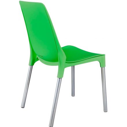 Стул для столовых EL_SHT-S75 пластик зеленый/хром лак 140361 Стул для столовых EL_SHT-S75 пластик зеленый/хром лак 140361