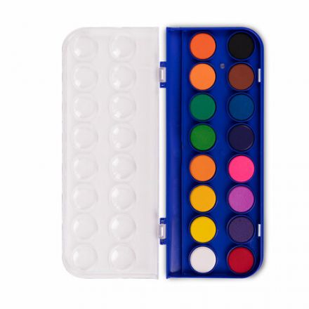 Краски акварельные BRAUBERG "PREMIUM" 16 цветов, круглые кюветы 23 мм, пенал, 191744 Краски акварельные BRAUBERG "PREMIUM" 16 цветов, круглые кюветы 23 мм, пенал, 191744