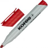 Маркер для бумаги для флипчартов Kores XF1 красный (толщина линии 3 мм)