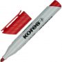 Маркер для бумаги для флипчартов Kores XF1 красный (толщина линии 3 мм)