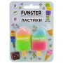 Ластик фигурный FUNSTER (ФАНСТЕР) "АЙСКРИМ", НАБОР 2 ШТУКИ, 55х29х12 мм, экологичный ПВХ, блистер, 274016 Ластик фигурный FUNSTER (ФАНСТЕР) "АЙСКРИМ", НАБОР 2 ШТУКИ, 55х29х12 мм, экологичный ПВХ, блистер, 274016