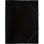 Папка на резинке Attache Economy A4 пластиковая черная (0.45 мм, до 300 листов)