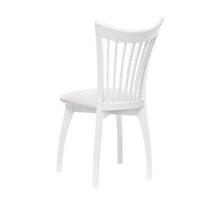 Стул Leset Орегон, Белый, Селена белый, Экокожа