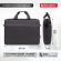 Сумка портфель BRAUBERG PRACTICAL с отделением для ноутбука 15,6", Grey line, черная, 29х40х7 см, 272604