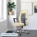 Кресло SK6_VB_EChair 225 DSL беж/черн Light-21 сетка/ткань хром
