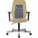 Кресло SK6_VB_EChair 225 DSL беж/черн Light-21 сетка/ткань хром