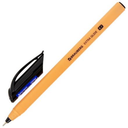 Ручка шариковая масляная BRAUBERG "Extra Glide Softy EL", СИНЯЯ, корпус ассорти, игольчатый наконечник 0,7 мм, линия письма 0,5 мм, 144262 Ручка шариковая масляная BRAUBERG "Extra Glide Softy EL", СИНЯЯ, корпус ассорти, игольчатый наконечник 0,7 мм, линия письма 0,5 мм, 144262