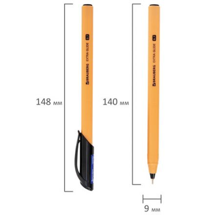 Ручка шариковая масляная BRAUBERG "Extra Glide Softy EL", СИНЯЯ, корпус ассорти, игольчатый наконечник 0,7 мм, линия письма 0,5 мм, 144262 Ручка шариковая масляная BRAUBERG "Extra Glide Softy EL", СИНЯЯ, корпус ассорти, игольчатый наконечник 0,7 мм, линия письма 0,5 мм, 144262