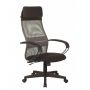 Кресло VB_EChair-655 TTW_DG TTW сетка/ткань серый, пластик Кресло VB_EChair-655 TTW_DG TTW сетка/ткань серый, пластик