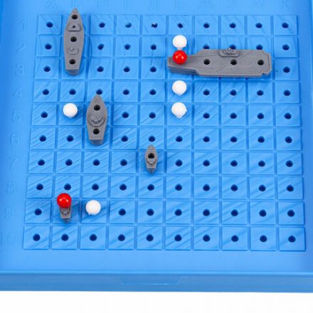 Игра настольная "Морской бой", игровое поле 2 шт., фишки, фигурки кораблей, РК, ИН-1760 Игра настольная "Морской бой", игровое поле 2 шт., фишки, фигурки кораблей, РК, ИН-1760