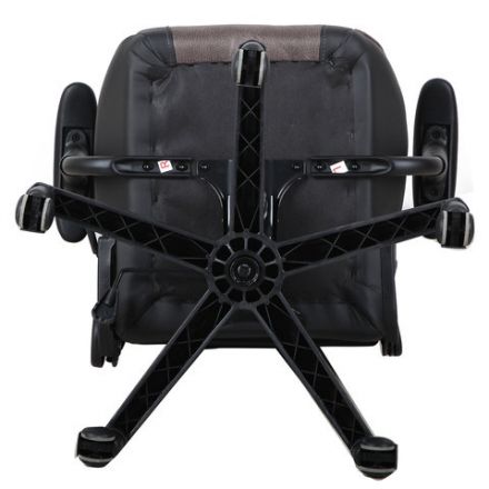 Кресло компьютерное BRABIX "GT Racer GM-100", две подушки, ткань, экокожа, черное/коричневое, 531819 Кресло компьютерное BRABIX "GT Racer GM-100", две подушки, ткань, экокожа, черное/коричневое, 531819