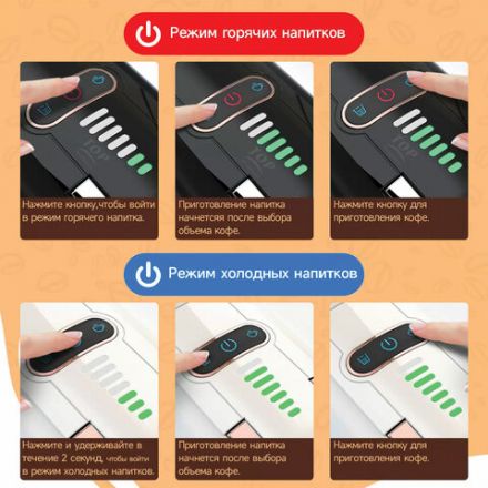 Кофемашина капсульная 5 в 1 NES/DG/чалды/молотый/K-Cup HIBREW H2B, 1450 Вт, объем 0,6 л, белая, 37194, AC-514K White Кофемашина капсульная 5 в 1 NES/DG/чалды/молотый/K-Cup HIBREW H2B, 1450 Вт, объем 0,6 л, белая, 37194, AC-514K White