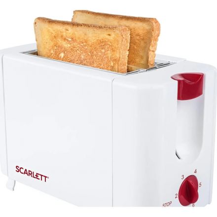 Тостер SCARLETT SC-TM11013, 650Вт, белый