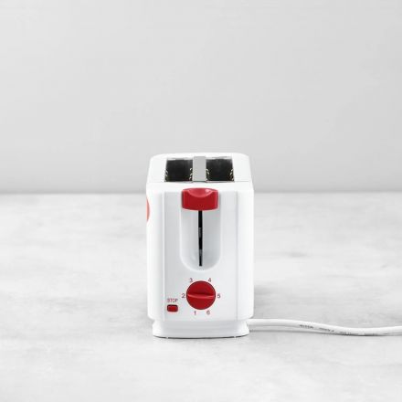 Тостер SCARLETT SC-TM11013, 650Вт, белый
