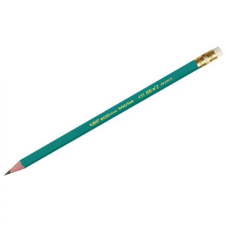 Карандаш ч/г Bic "Evolution" HB, с ластиком, заточен., пластиковый Карандаш ч/г Bic "Evolution" HB, с ластиком, заточен., пластиковый