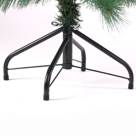 Ель новогодняя искусственная "Velvet Pinewood" 120 см, с инеем и шишками, ПВХ, ЗОЛОТАЯ СКАЗКА, 591702 Ель новогодняя искусственная "Velvet Pinewood" 120 см, с инеем и шишками, ПВХ, ЗОЛОТАЯ СКАЗКА, 591702