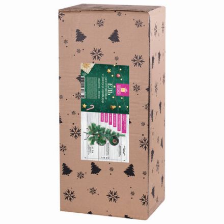 Ель новогодняя искусственная "Velvet Pinewood" 120 см, с инеем и шишками, ПВХ, ЗОЛОТАЯ СКАЗКА, 591702 Ель новогодняя искусственная "Velvet Pinewood" 120 см, с инеем и шишками, ПВХ, ЗОЛОТАЯ СКАЗКА, 591702