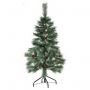 Ель новогодняя искусственная "Velvet Pinewood" 120 см, с инеем и шишками, ПВХ, ЗОЛОТАЯ СКАЗКА, 591702