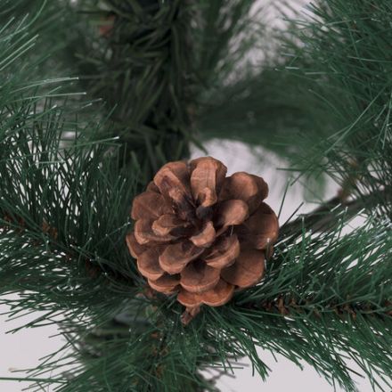 Ель новогодняя искусственная "Velvet Pinewood" 120 см, с инеем и шишками, ПВХ, ЗОЛОТАЯ СКАЗКА, 591702 Ель новогодняя искусственная "Velvet Pinewood" 120 см, с инеем и шишками, ПВХ, ЗОЛОТАЯ СКАЗКА, 591702