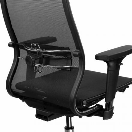 Кресло МЕТТА "ErgoLife" 10 B1-104D, хром, синхромеханизм, 2D-подлокотники, прочная сетка, черное Кресло МЕТТА "ErgoLife" 10 B1-104D, хром, синхромеханизм, 2D-подлокотники, прочная сетка, черное