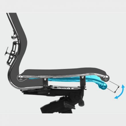 Кресло МЕТТА "ErgoLife" 10 B1-104D, хром, синхромеханизм, 2D-подлокотники, прочная сетка, черное Кресло МЕТТА "ErgoLife" 10 B1-104D, хром, синхромеханизм, 2D-подлокотники, прочная сетка, черное