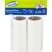 Ролик для чистки одежды Luscan (запасной блок 2 х 50 л)