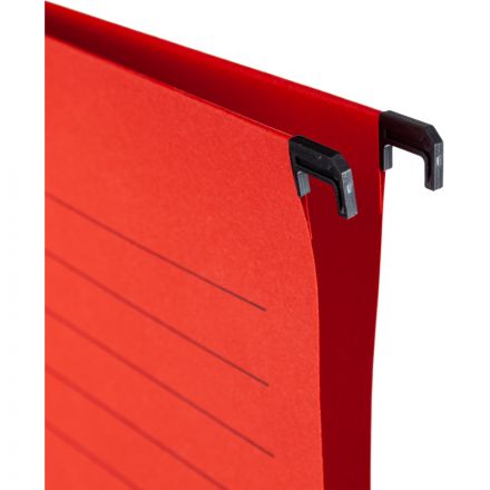 Папка подвесная регистратура Комус красная А4, 25 шт Папка подвесная регистратура Комус красная А4, 25 шт