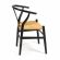 Стул Wishbone/Вишбон (мод.CB2212) / 1 шт. в упаковке дерево вяз, 57*50.5*79.5, черный