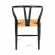 Стул Wishbone/Вишбон (мод.CB2212) / 1 шт. в упаковке дерево вяз, 57*50.5*79.5, черный