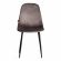 Стул BREEZE (mod. JSC-58) Велюр/металл , 44 х 53 х 86 см, Dark grey (темно-серый) HLR24 / черный