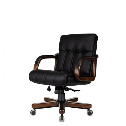 Кресло VB_ Бюрократ T-9932W-LOW-Eco черн. экокожа низ.спин крест.мет/дерево Кресло VB_ Бюрократ T-9932W-LOW-Eco черн. экокожа низ.спин крест.мет/дерево