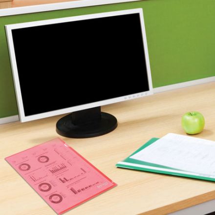 Папка-уголок жесткая BRAUBERG, красная, 0,15 мм, 221640 Папка-уголок жесткая BRAUBERG, красная, 0,15 мм, 221640