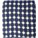 Покрывало из хлопка Polka dots темно-синего цвета Essential, 230х250 см