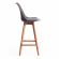 Стул барный TULIP BAR (mod. C1014H) / 1 шт. в упаковке пластик/дерево, 57 х 48 х 114 см, серый 024 /натуральный Стул барный TULIP BAR (mod. C1014H) / 1 шт. в упаковке пластик/дерево, 57 х 48 х 114 см, серый 024 /натуральный