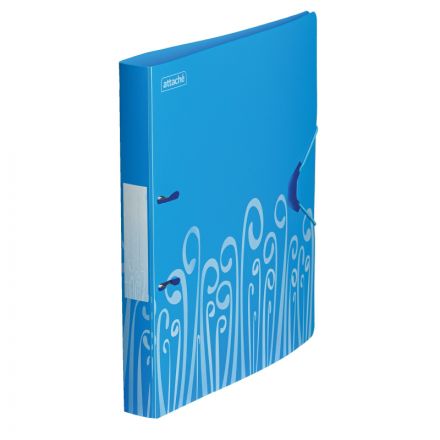 Папка на 2-х кольцах Attache Fantasy 35 мм голубая до 300 листов Папка на 2-х кольцах Attache Fantasy 35 мм голубая до 300 листов