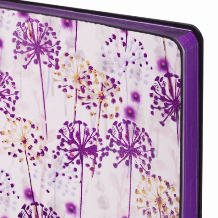 Ежедневник недатированный B6 (127х186 мм), BRAUBERG VISTA, под кожу, гибкий, срез фольга, 136 л., "Spring meadow", 112111 Ежедневник недатированный B6 (127х186 мм), BRAUBERG VISTA, под кожу, гибкий, срез фольга, 136 л., "Spring meadow", 112111