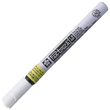 Маркер лаковый Sakura Pen-Touch 1 мм желтый XPMKA302 Маркер лаковый Sakura Pen-Touch 1 мм желтый XPMKA302